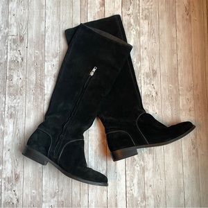 Ugg black suede boots size 9